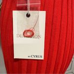 Cyrus Devotion by  Coral Res Ribbed Knit Midi Sheath Dress Size M Photo 6