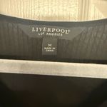 Liverpool  Black Women's V-Neck Long Sleeve Pleated Top Medium NWT Photo 7