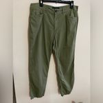 LRL Lauren Jeans Co Women's Dress Pants Women's Size 12 Olive Cotton Green Photo 6