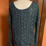 Free People  Grey Wool Blend Chunky Sweater Photo 12