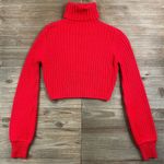 Tiger Mist  Cropped Turtleneck Sweater Photo 3