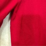 Jones New York 100% Wool Pink Red Long Sleeve Button Cardigan Size M Photo 6