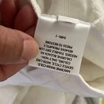 Eileen Fisher Women's White Organic Linen Cuffed Shorts Zip Fly Size 4 Photo 6