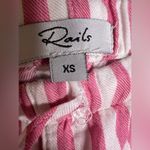 Rails  Pink/Red and White Striped Long Sleeve Pajama / Lounge Set in size  XSmall Photo 5