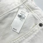 Old Navy  Womens Hot Dad Short Size 16 Calla Lily White Denim Coastal Core Summer Photo 6