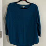 Dana Buchman  Teal Sweater Size XL Photo 0