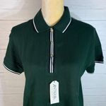 Antigua dark green golf polo shirt womens short sleeve size M Photo 1