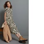 Anthropologie  Corey Lynn Calter Zebra Maxi Dress NEW Size Small Photo 2