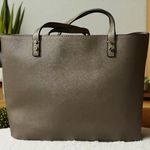 Karl Lagerfeld ‎ Paris Tote Bag Purse Handbag Satchel Shopper Carryall Neutral Photo 2