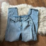 Old Navy High-Waisted OG Straight Ankle Jeans In Light Dip Photo 2