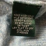 Lauren Ralph Lauren 100% Cashmere Ruffle Neck Sweater Women's M Blue Size M Photo 6