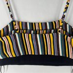 ZARA  Multicolor Striped Knit Cropped Tank‎ Top Size L Photo 8