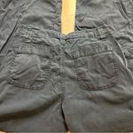 American Eagle Super High Rise Baggy Wide Leg Pants Black Size 4 Regular Photo 4