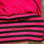 Nike Fuchsia Pink Laser Stripe Layered Tankini Activewear Top Large Photo 3