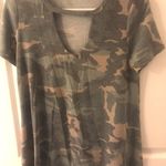 Shoefly Camo Print Top  Photo 0