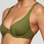 Cuup The Scoop Underwire Bikini Swim Top Fern 15 (38D / 40C / 42B) Size undefined Photo 1