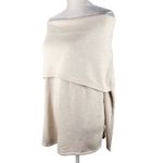 Sugar Lips Sweater Off Shoulder M/L Cream Long Sleeve New Photo 4