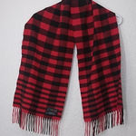 FINAL MARKDOWN Ladies' Cashmink (V. Fraas) 100% Acrylic Scarf Red Photo 0