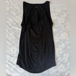 Beyond Yoga  | Open back Black Tank Long Top Photo 1