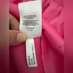 EXPRESS  Square Neck Smocked Ruffled Tiered Maxi Dress Pink NWT Size XL Photo 6