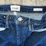 frame denim Size 2 Women’s Frame Le One Crop Mini Boot blue denim jeans Photo 2