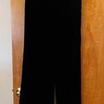 Giorgio Armani Womens Silk Rayon Blend Wide Leg Pants Black Velvet NWT Size 46 Photo 13