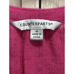 Counterparts  Pink Lace Detail 3/4 ‎ Sleeve Buttons Blouse Size 1X Photo 1