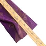 Chico's  1 Travelers Purple Open Front Cardigan Duster‎ Metallic Gold Size 8 10 Photo 9