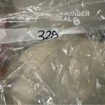 H&M Wool Blend Knit Cream Ivory Sweater Turtleneck Flowy Stripe Minimalist M Photo 8