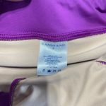 Lands' End size 8 Mini swim skirt w slit tummy control Purple 360767 Photo 7