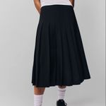 Danielle Guizio Gibson Pleated Skirt Black Photo 2