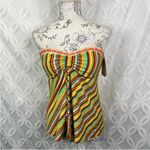 Lucky Brand Santiago Sunrise Strapless Tankini 2 Piece Set ($135) - M Photo 1