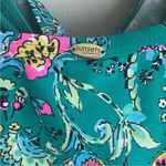 Sunsets California Paradise Paisley Floral Tankini Size 32D/34C NWT Green Photo 6