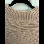 Rebecca Taylor LA VIE BY XS Pale Pink Cropped Boxy Sweater Photo 6