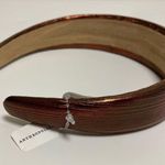 Anthropologie NEW Metallic Puffy Headband by Photo 3