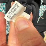 Kay Unger  Printed Ruched Mini Bodycon Dress XS Teal Black & White Y2K Baddie Photo 12