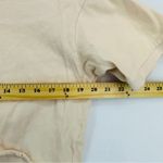 American Eagle  Short Sleeve Polo Cropped Shirt Woman’s Size XS Light Pink Cream Photo 7