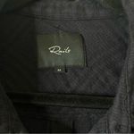 Rails  Bianca Charcoal Shadow Plaid Flannel Shirt Dress Tunic Size Medium Photo 5