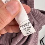 Athleta Beyond Soft Avenues Dress Dusty Plum Long sleeve Knit Ruched Size Small Photo 11