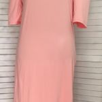 Pink Maternity Dress, XL Photo 0