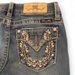 Miss Me  Chloe Bootcut Jeans Size 26 Embellished Pockets Stretch Denim READ Photo 5