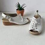 Worishofer 251 Slingback Womens Shoes Size 36 Orthopedic Comfort Lace Up Wedge White Photo 11