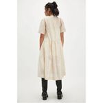 Free People Dainty Ethereal Cottage Bella Mae Midi Dress Vanilla Floral Size XL Photo 2