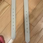 Vince Camuto  Cream and mother of pearl buckle  Belt Photo 2