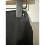 Cuyana  Black 100% Silk Asymmetrical A-Line Midi Skirt Elastic Waist Size S NWOT Photo 4