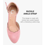 Journee Collection NEW Journee Faux Suede Edna Pumps 8.5 $85 Photo 4