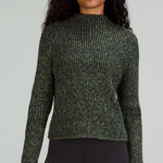 Lululemon Cotton-Cashmere Blend Mock Neck Sweater 8 Photo 0