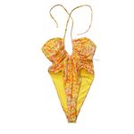 Princess Polly NWT, Fern One Piece Yellow Multi, Sz 4 Photo 2