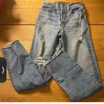 Levi's Levi’s wedgie straight leg rawhem button fly ankle jeans 25 Photo 2