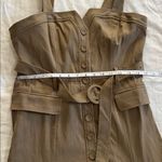 La Ligne $425 Button Down Midi Desi Dress Belted Sz 8 Green Photo 10